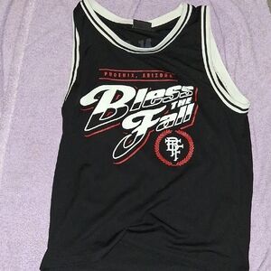 Bless The Fall Mens Large Black Anx WbiTank Top